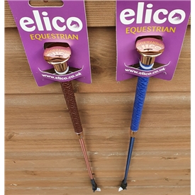 Elico Riding Whip Rose Gold Fittings